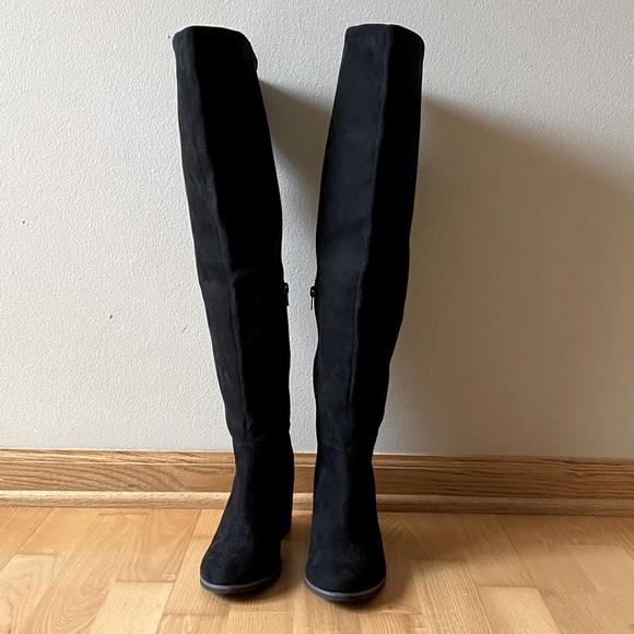 NWT ABOUND Madison Faux Suede Over the Knee Boot - Picture 2 of 12